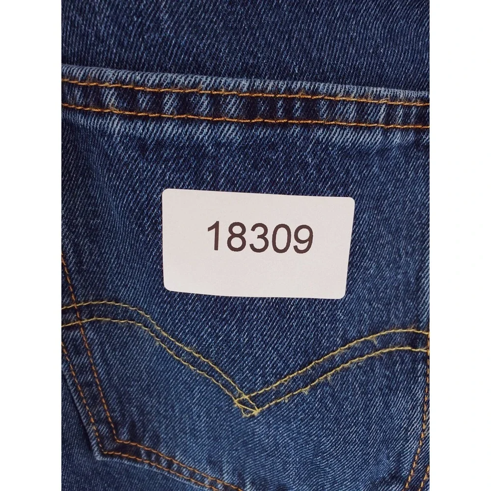 Levis 550 Jeans Mens 38x30 Blue Relaxed Tapered Work Pants Baggy 90s Y2K Dark